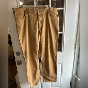 Carhartt work pants, 40 x 34, well worn. Comes with paint stains, a little wear.